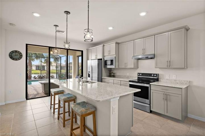 Kitchen with a spectacular view