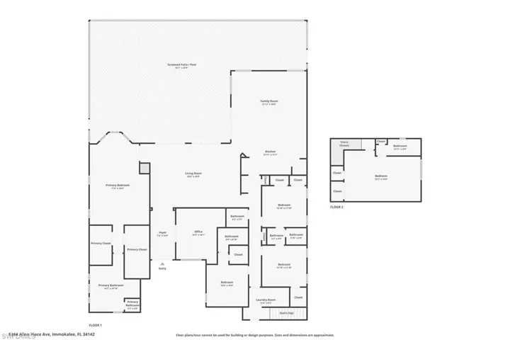 View of floor plan / room layout