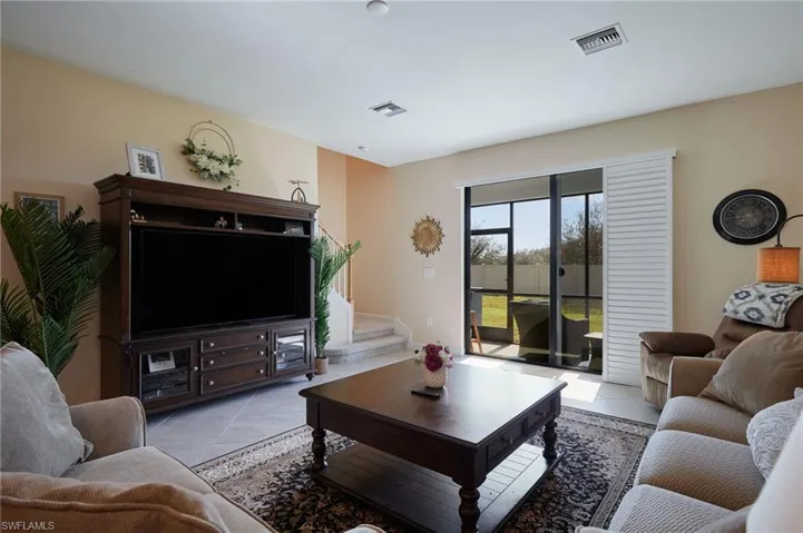 View of living room