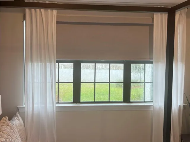 Master bedroom classic window dressing for serene modern remote control