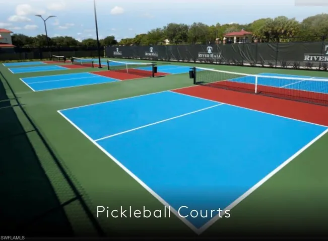 Pickleball play is popular
