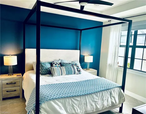 Master Bedroom with Accent wall