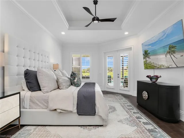 Spacious Primary Bedroom with access to the Lanai
