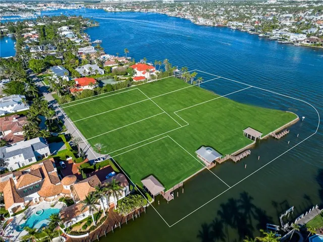 Aerial view of all 7 lots. Image does not reflect current condition of the land.