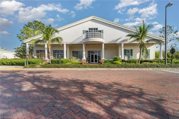 View of front of the Clubhouse