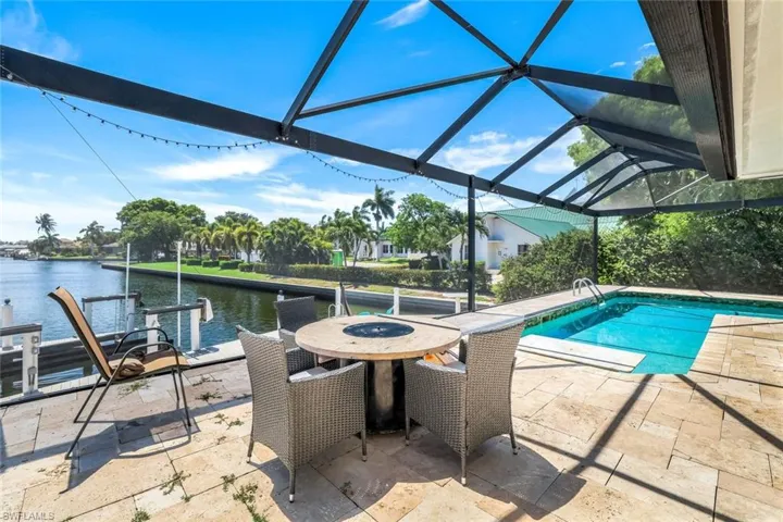Swimming pool featuring a lanai, a sunroom, and a patio