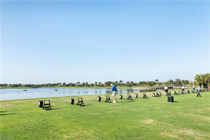 Aqua Driving Range, also 2 practice putting greens, 1 pitch & putt practice area