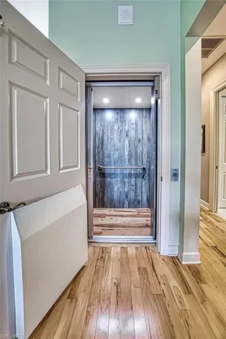 Doorway to elevator