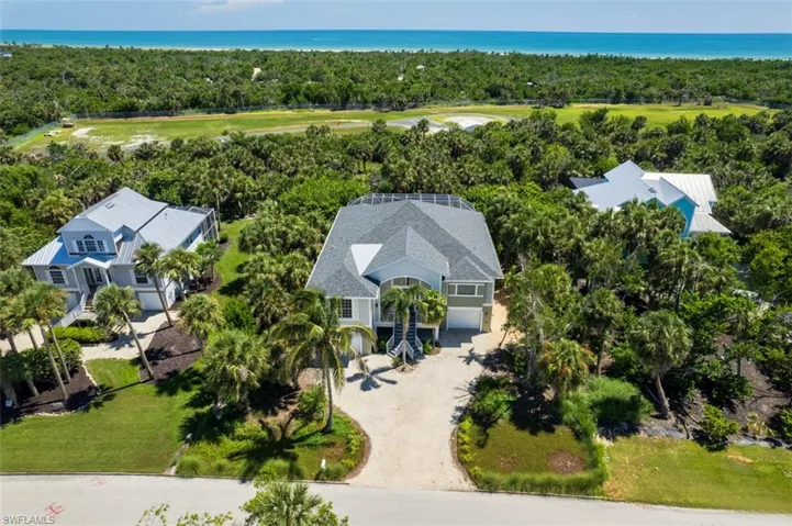 Aerial view of property and surrounding area