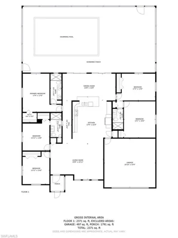 View of home floor plan