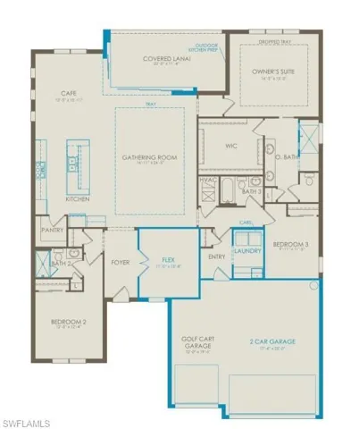 Floor plan with structurals