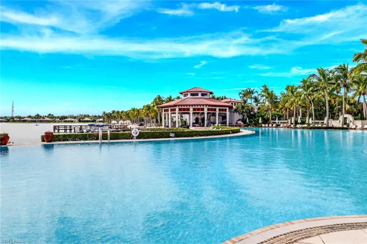 Blue Water Beach Grill adjacent to main pool area