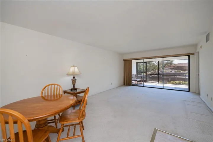 Dining and living room