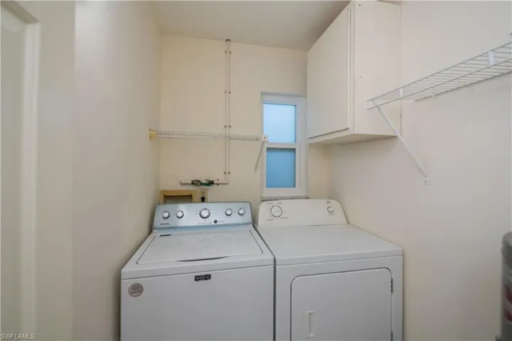 Laundry in residence