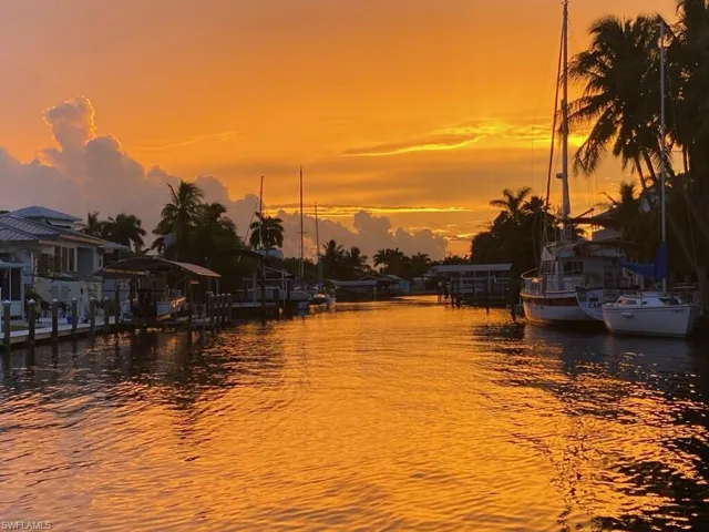 Water view featuring a boat dock