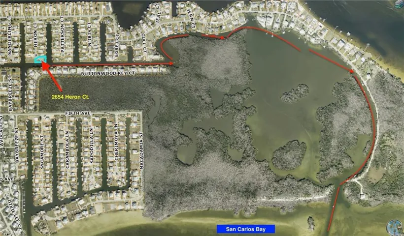 Quick access to open water with no bridges or locks!