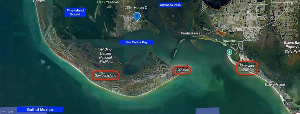 Quick Gulf access with no bridges or locks.