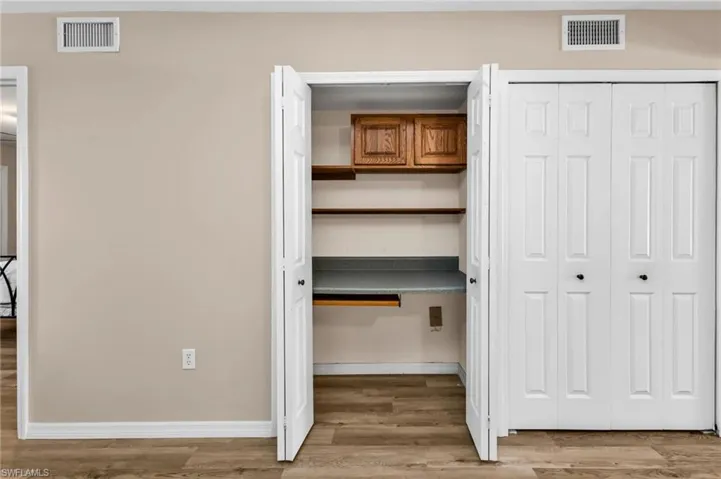 View of closet