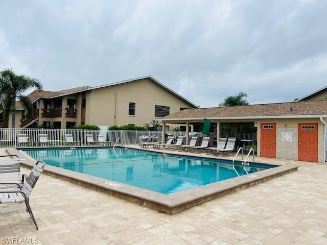 View of the pool