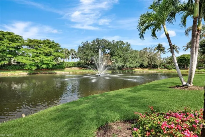 Water view and professional designed landscaping.