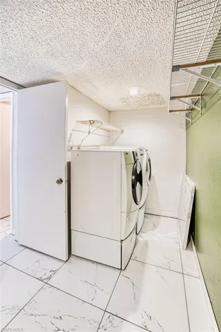LARGE LAUNDRY ROOM with WASHER & DRYER