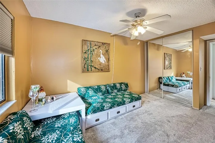 GUEST BEDROOM and MIRRORED CLOSET