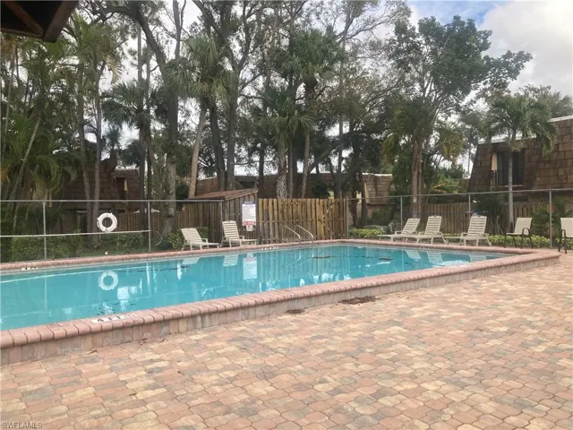 Relax by the private community pool