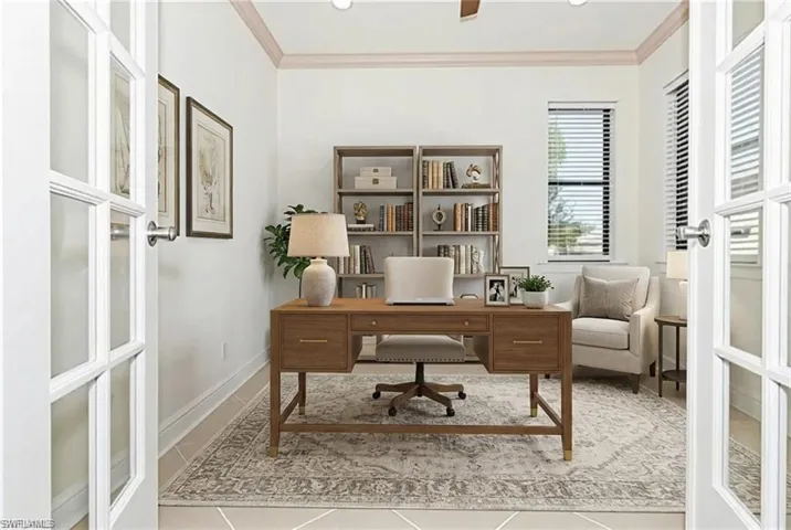 AI staged furniture