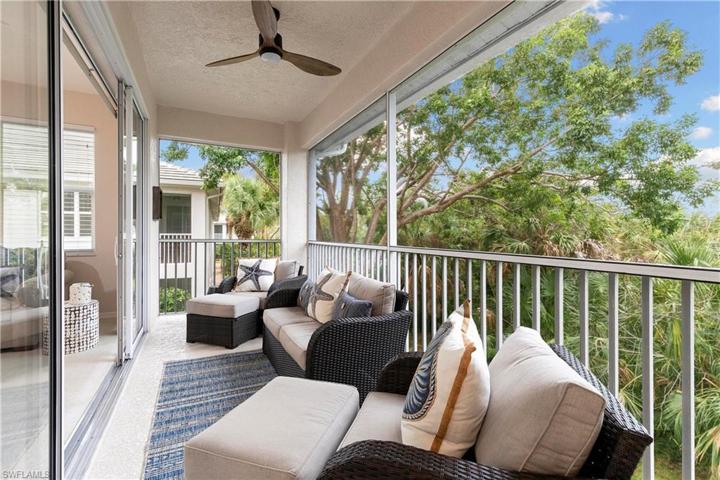 Screened lanai