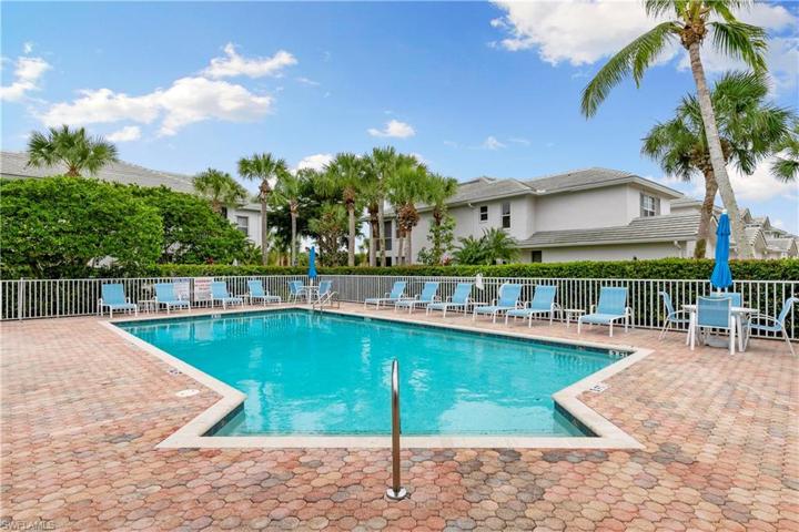 Pool is just a minute walk from unit