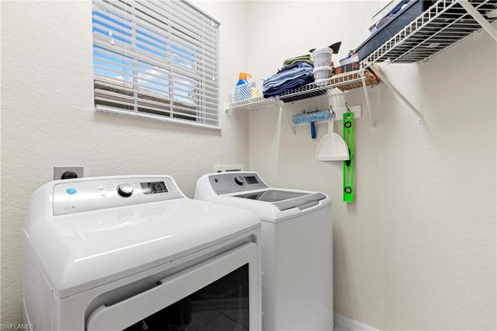 Separate laundry room