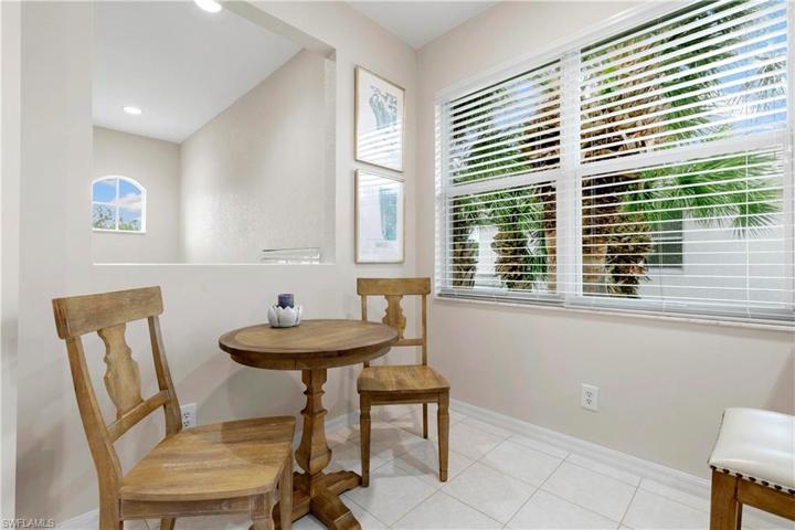 Dinette area in kitchen