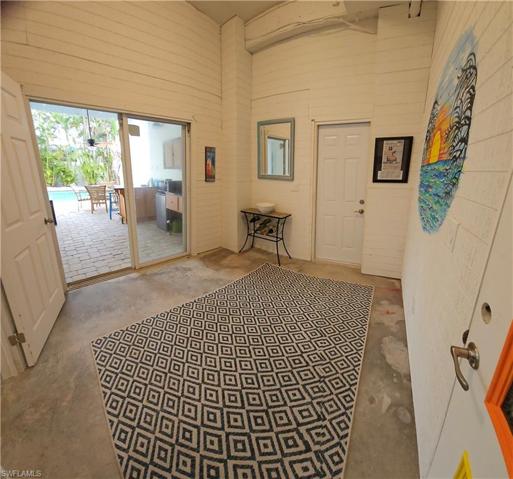 Ground level entry vestibule and access to Pool & Tiki Bar