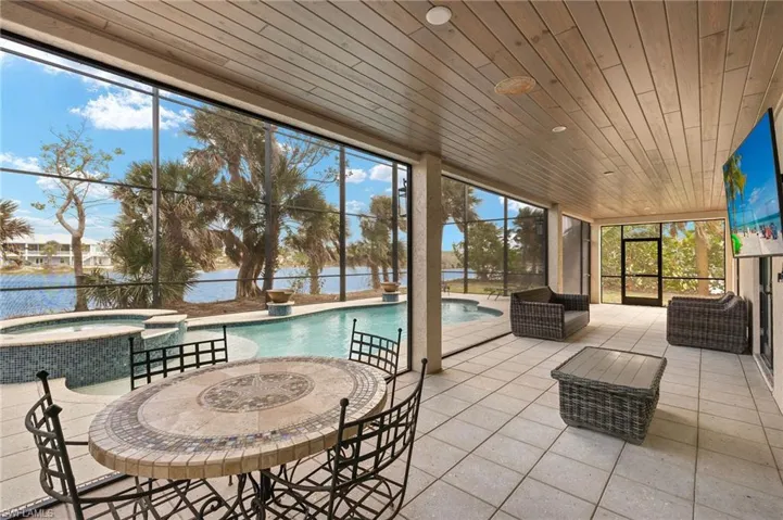 Covered Pool Patio