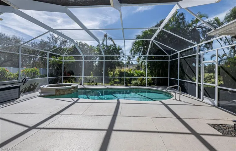 Pool and large deck area