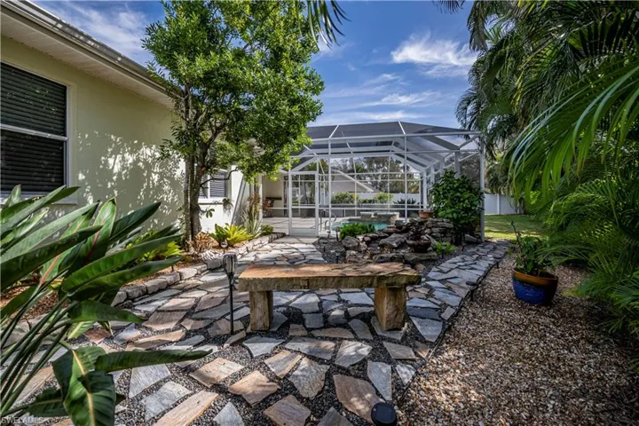 Garden area