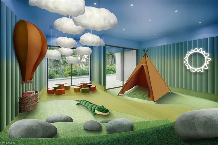 Kids game room