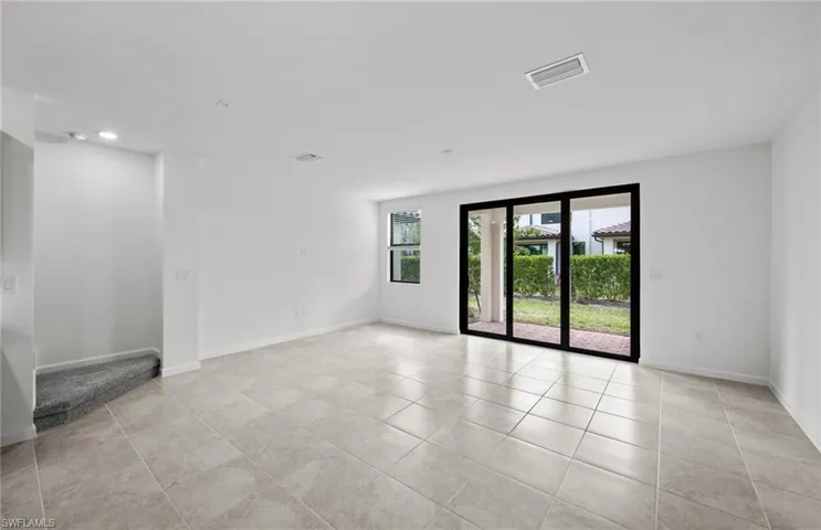 Interior of listed home