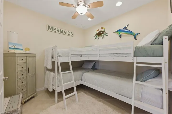 Den currently being used as a 4th bedroom