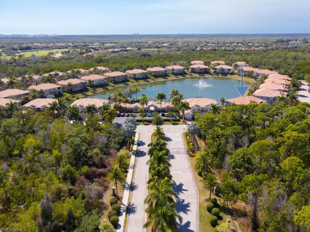 Aerial View of the entrance to the community