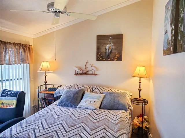 Cathedral Ceiling Guest Bedroom. Great Natural Lightning!