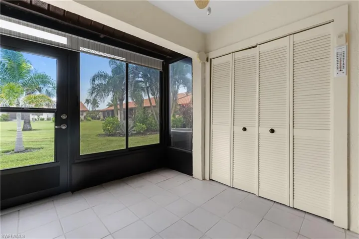 Rear Enclosed Sun Room.