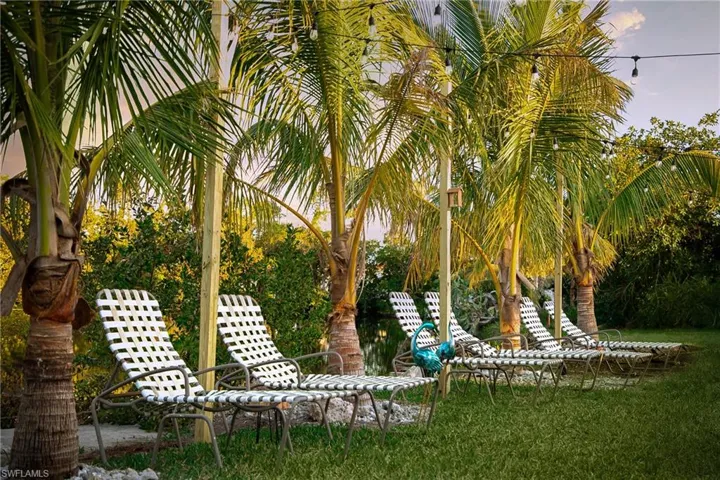View of green lawn