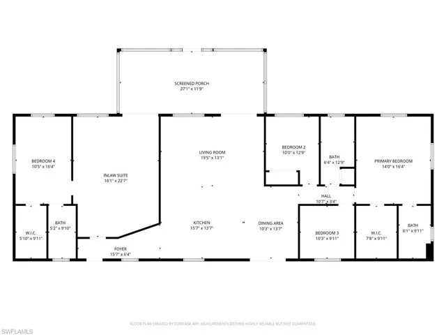 Main House 4 Bedroom 3 Bath