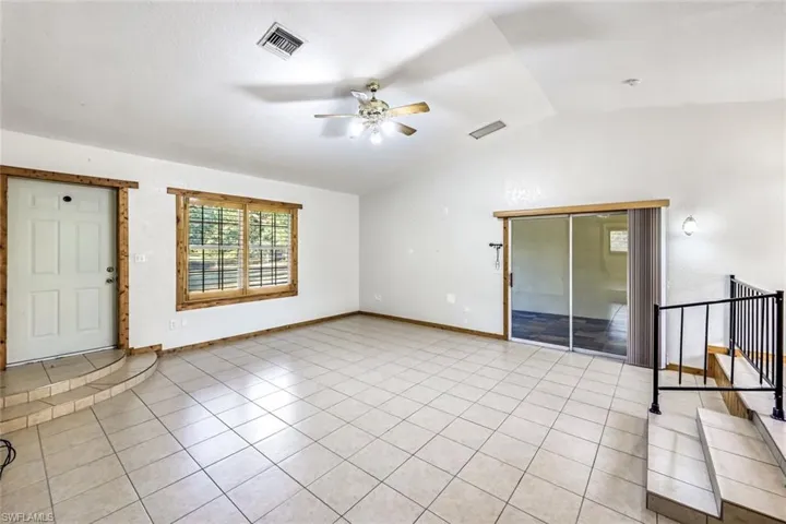 Great room in guest house.
