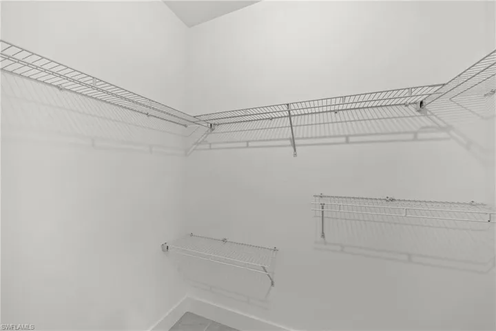 View of walk-in closet