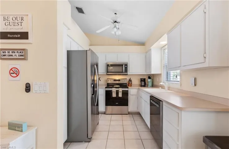 Stainless steel appliances