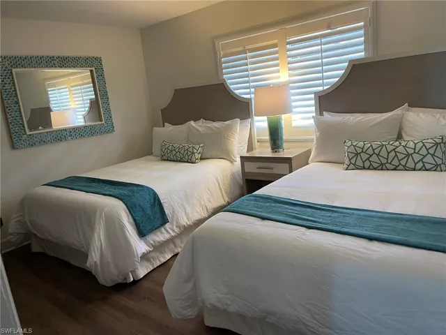 Bedroom featuring wood finished floors