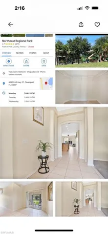 View of marketing collateral with multiple images