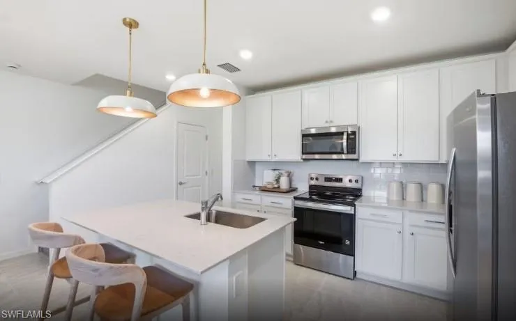Photos are of furnished Landmark model. Homes may vary.